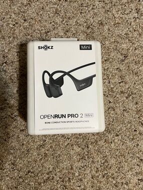 Shokz OpenRun Pro 2 Mini Bone Conduction Headphones - Black